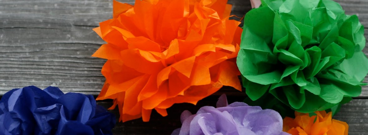 Mexican Tissue Paper Flowers